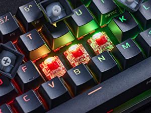 HP HyperX Alloy Origins 65 Mechanical 65% Form Factor Linear Red Switch RGB LED Backlit Keyboard